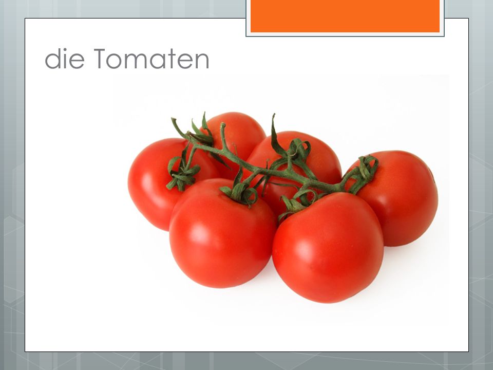 die Tomaten
