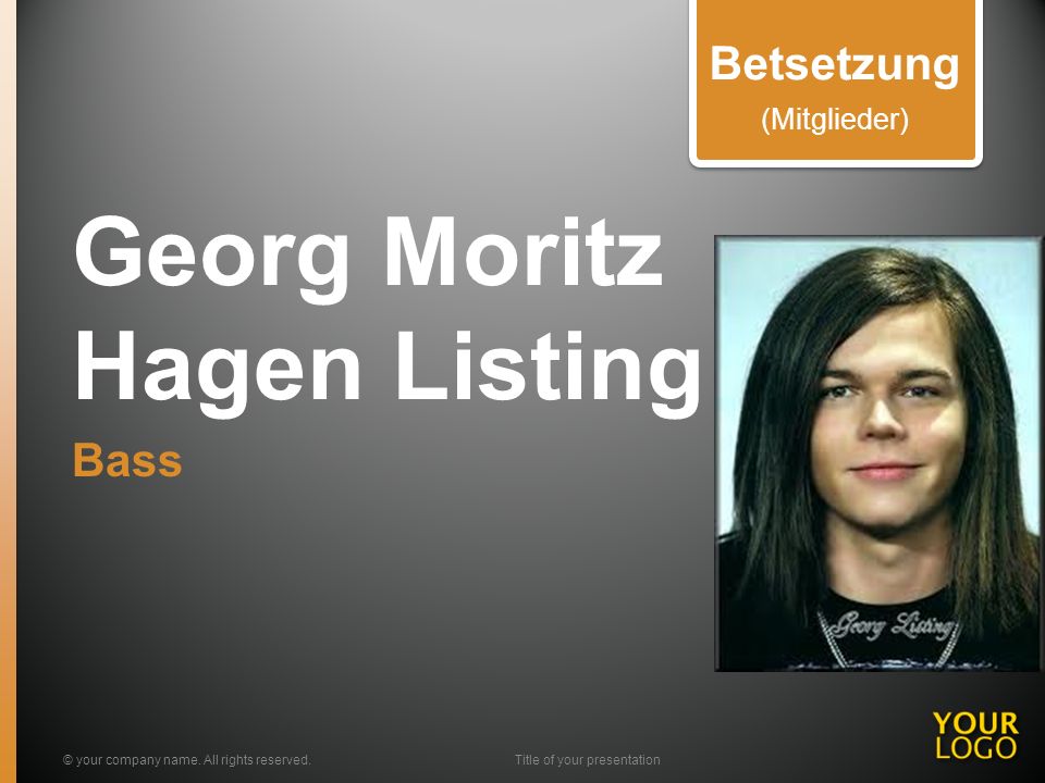 Georg Moritz Hagen Listing Bass © your company name.