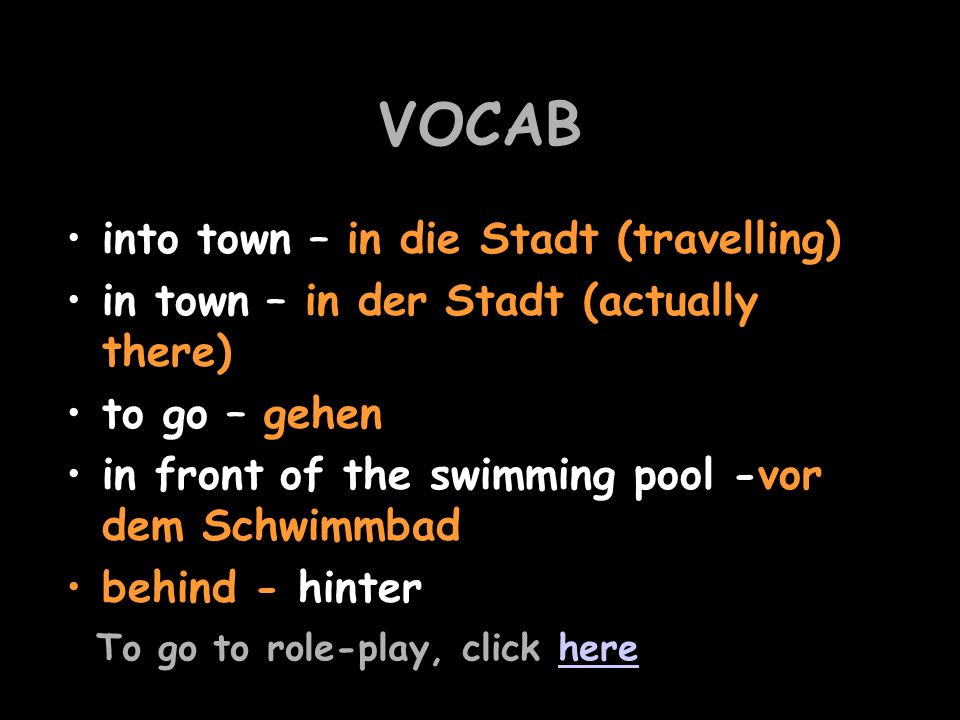 You are arranging to meet your friends For help with the vocab, click herehere Say at 3.00 Um drei Uhr.