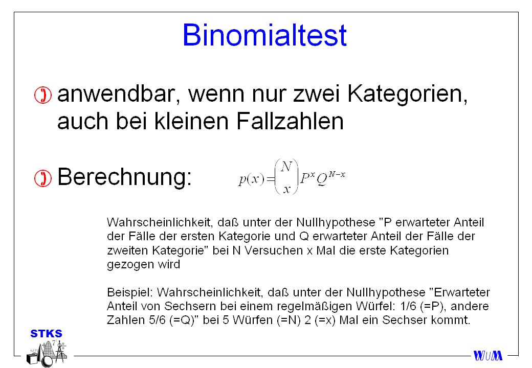 Statistische Tests In Kleinen Stichproben - Ppt Herunterladen