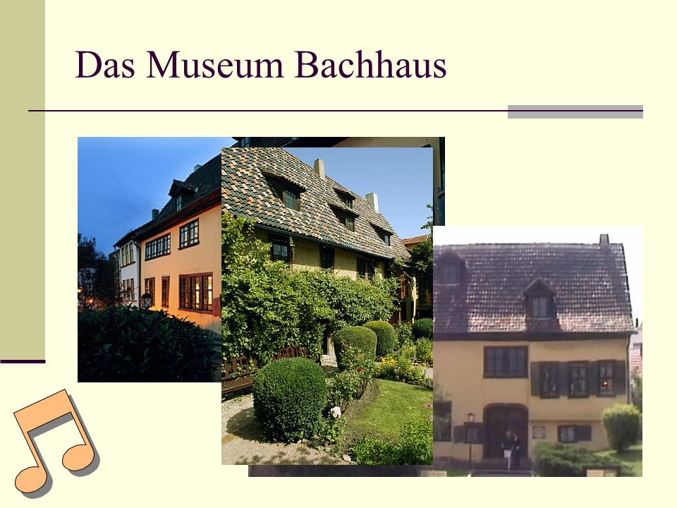 Das Museum Bachhaus