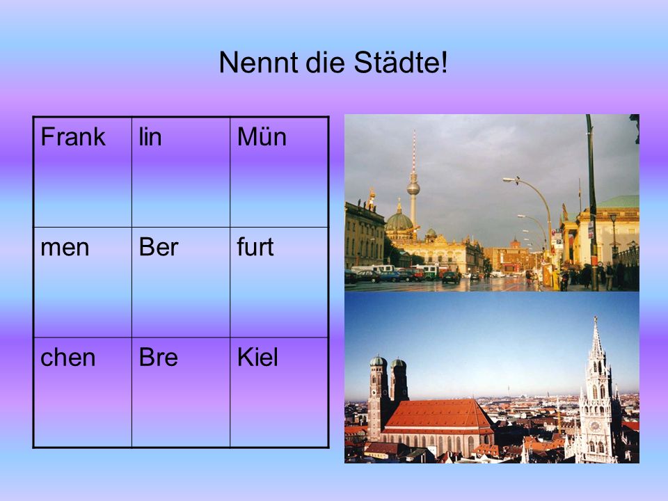 Конспект урока немецкого языка 8. Уроки немецкого уровень a2.