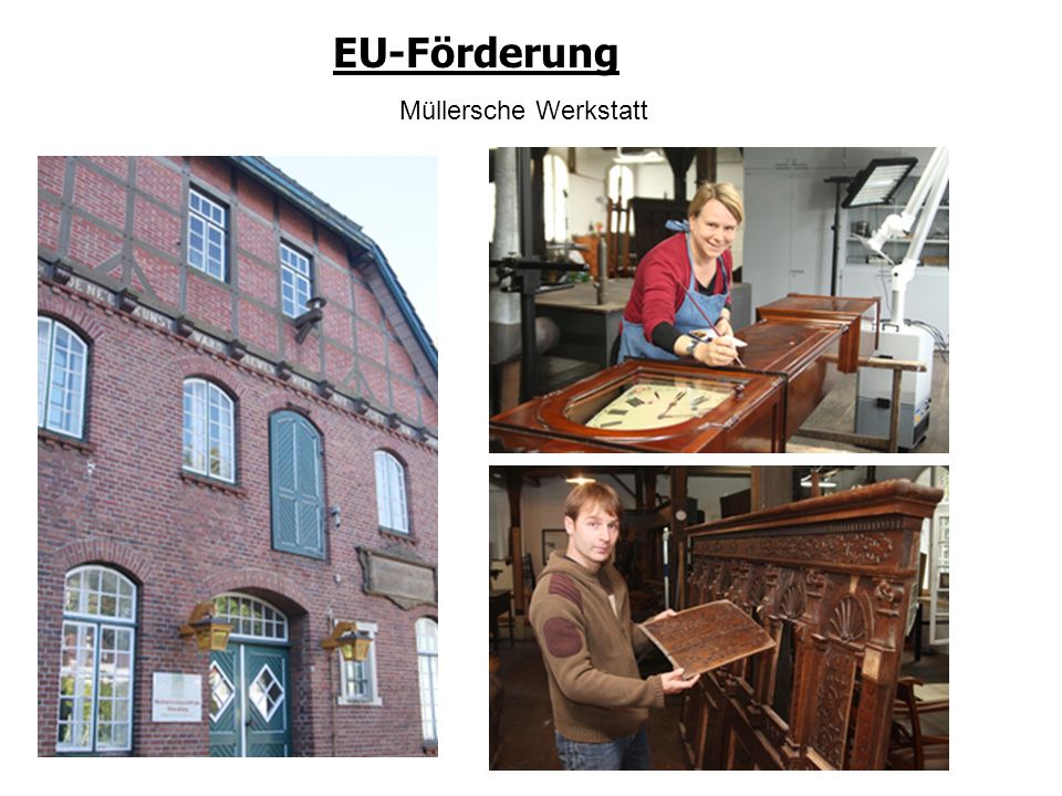 EU-Förderung Müllersche Werkstatt