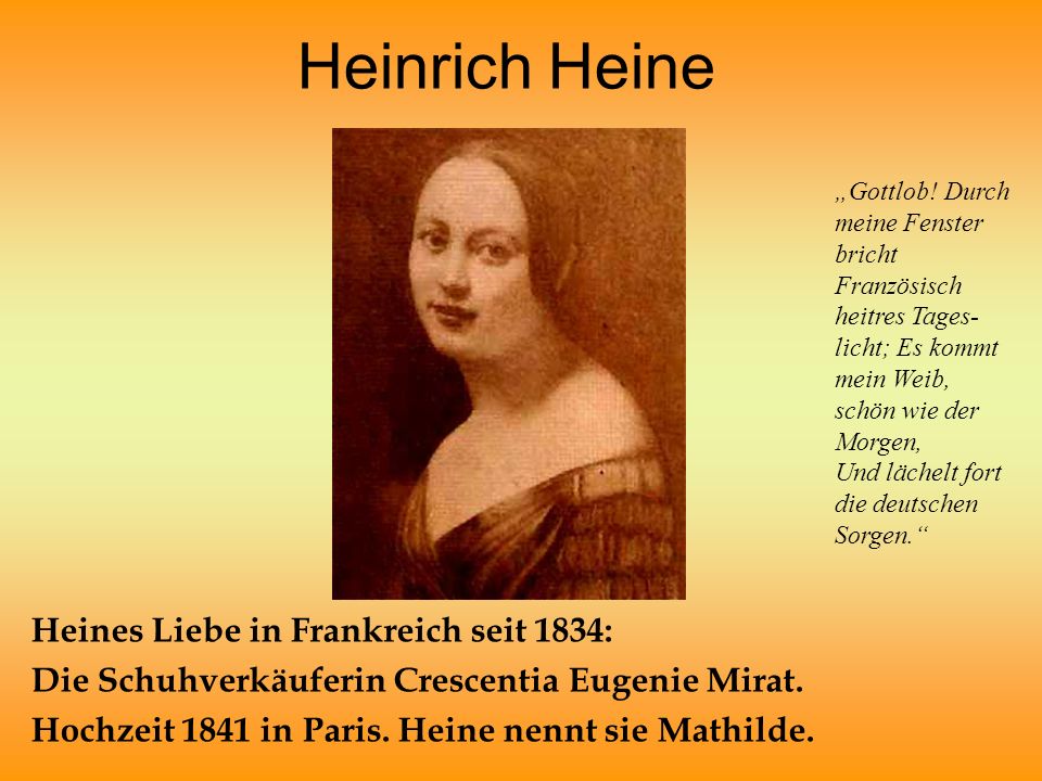 Heinrich Heine Club Offenbach Heinrich Heine Der Junge Heine Zitat